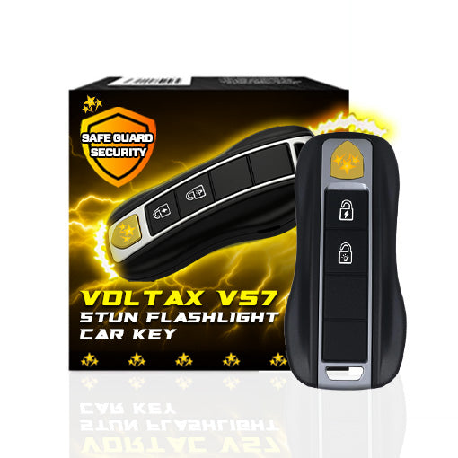 70% OFF ️Hi-Tech Stun Flashlight Car KeyStop Attacks Before They Happen