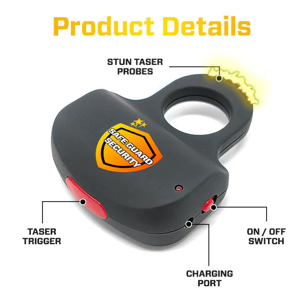 🎉 2025 Limited Offer 70% ️⏳ SafeGuard Extreme 28,000,000 Suptruck Knuckle Stun Grip